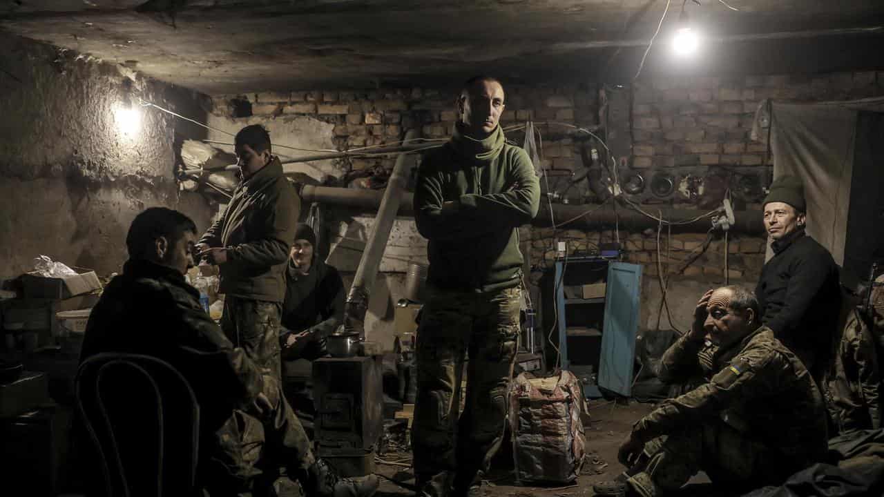 Ukraine soldiers