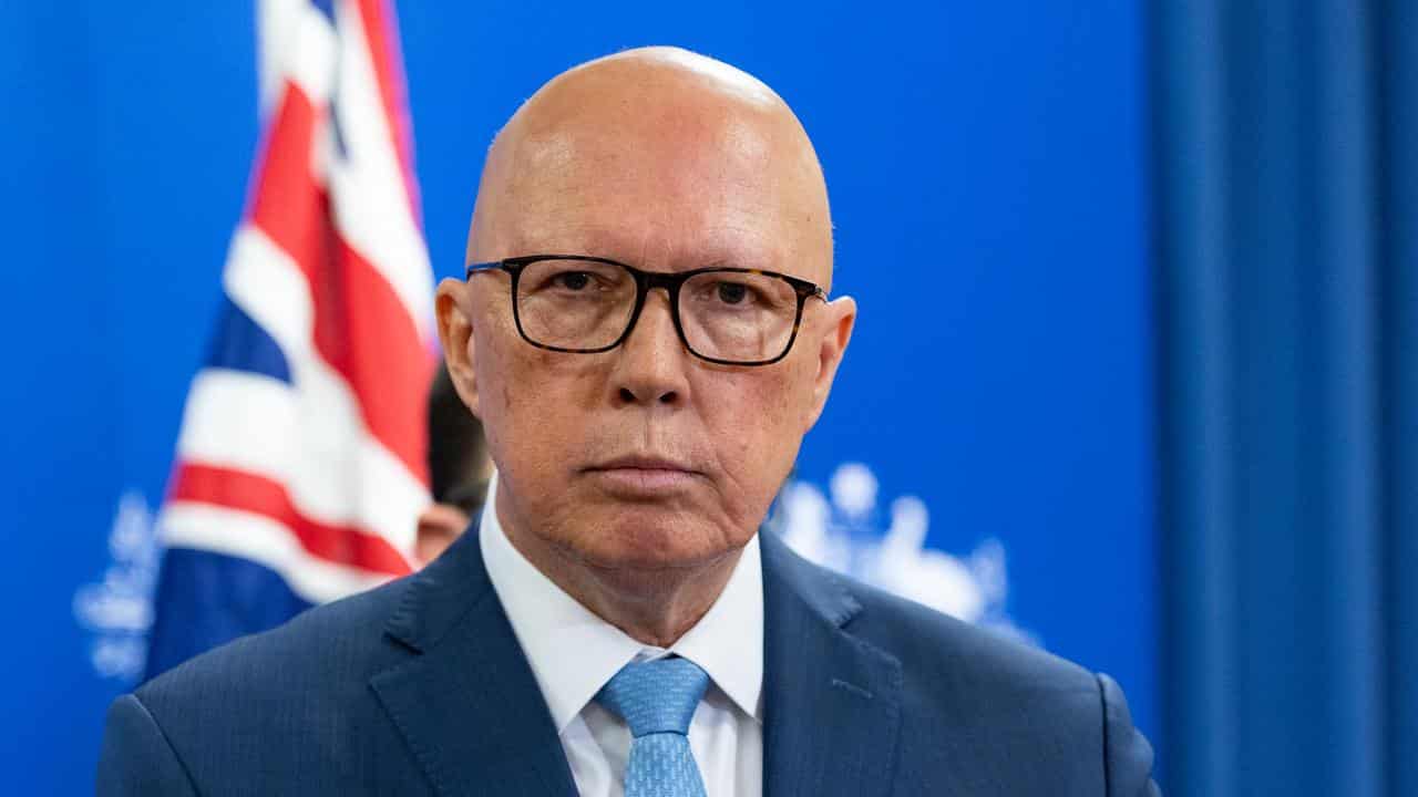 Opposition Leader Peter Dutton (file image)