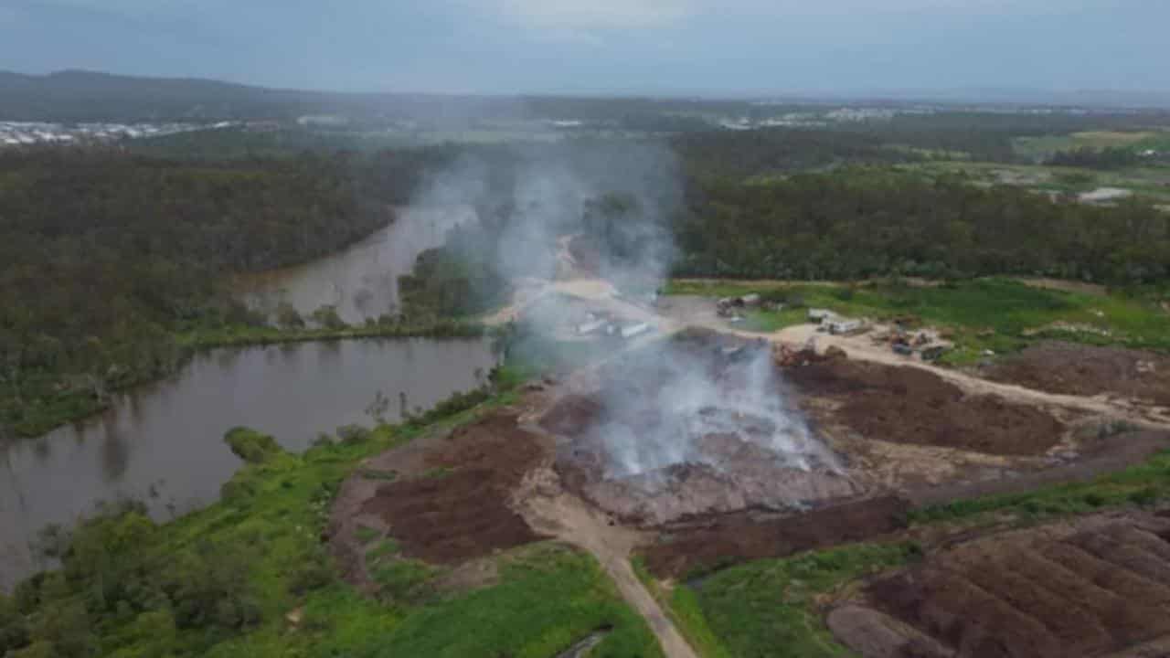 fumes seen from waste sites surrounding Ipswich