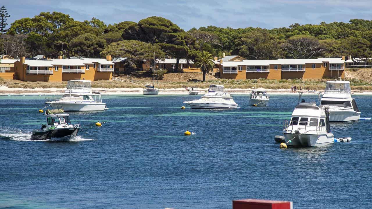 Thompson Bay settlement on Rottnest Island