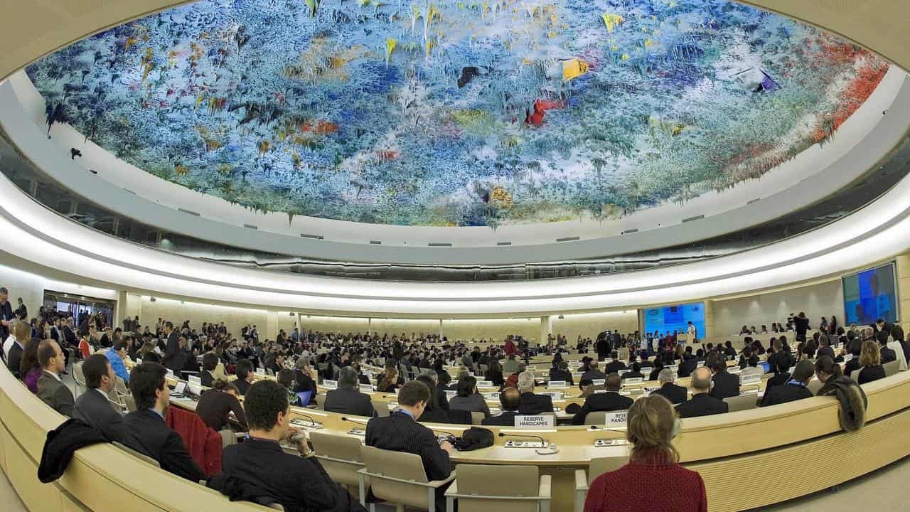 UN Human Rights Council commemorative session (file)