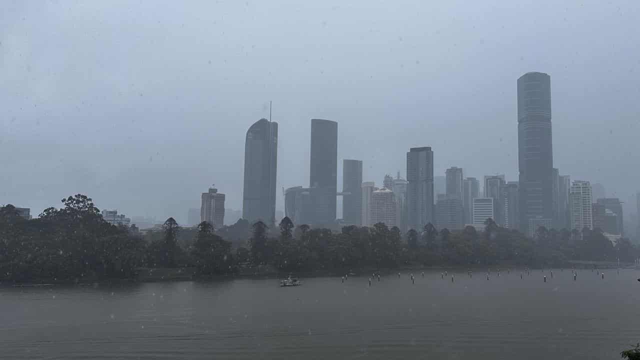 Wet weather in Brisbane 