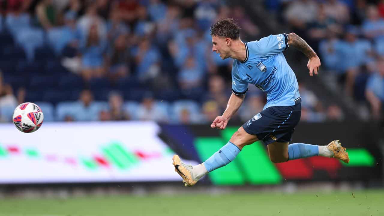 Sydney FC's Adrian Segecic.