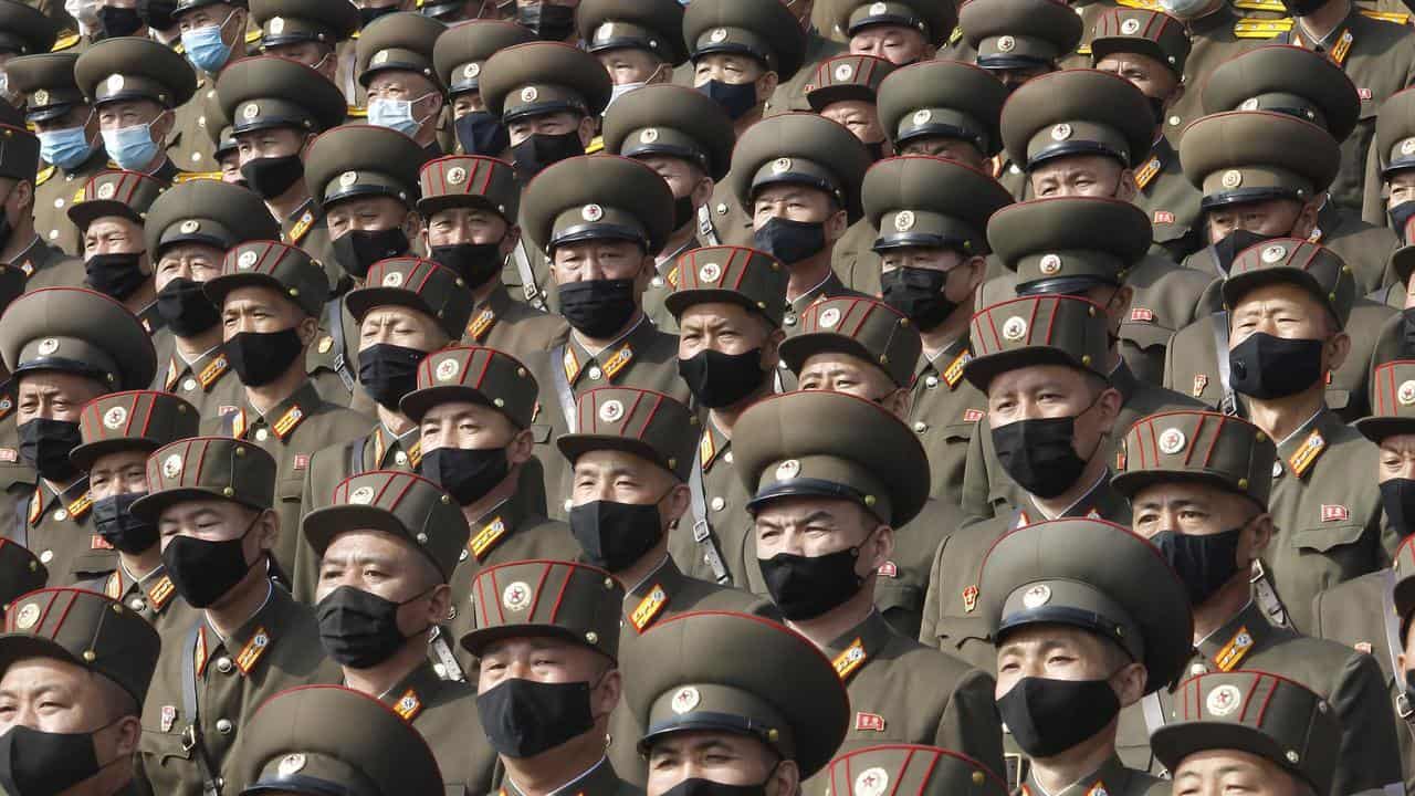 North Korean soldiers