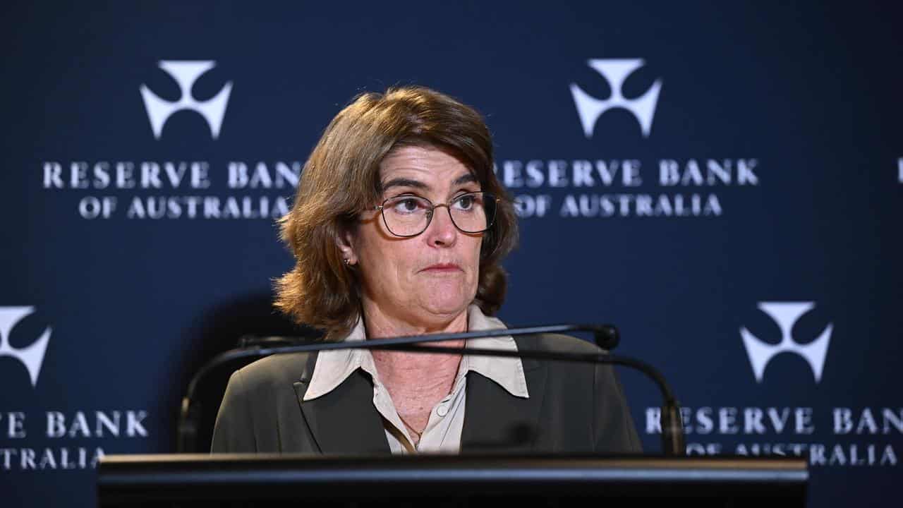 RBA Governor Michele Bullock (file)