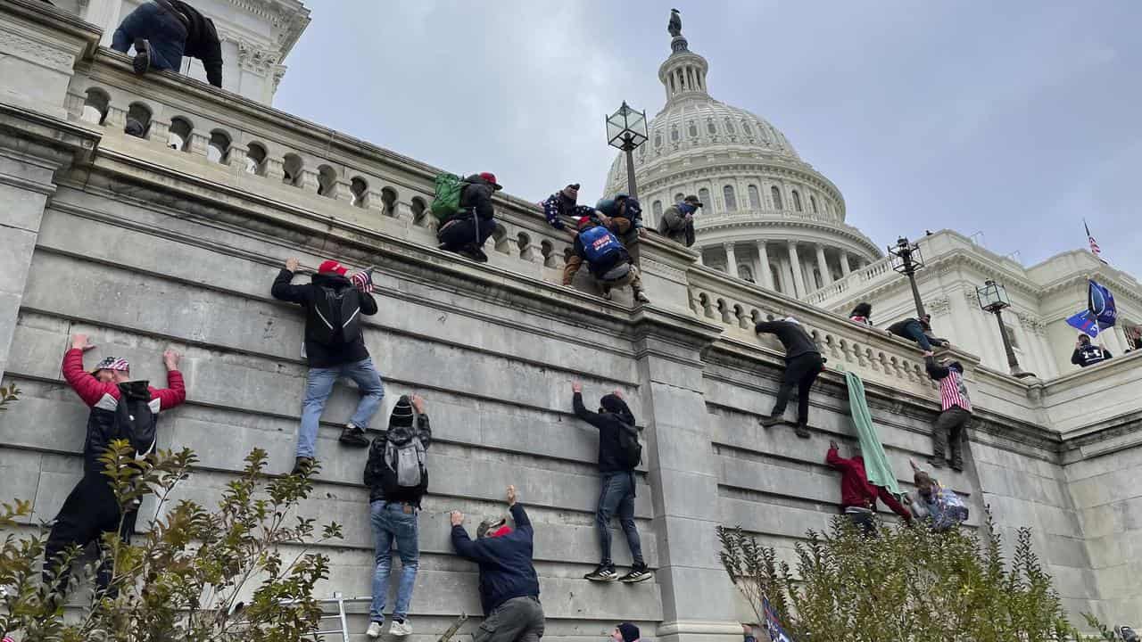 Trump supporters involved in the January 6 US Capitol attack