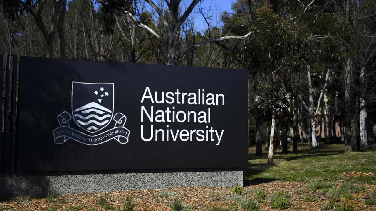 Canberra's Australian National University (file image)