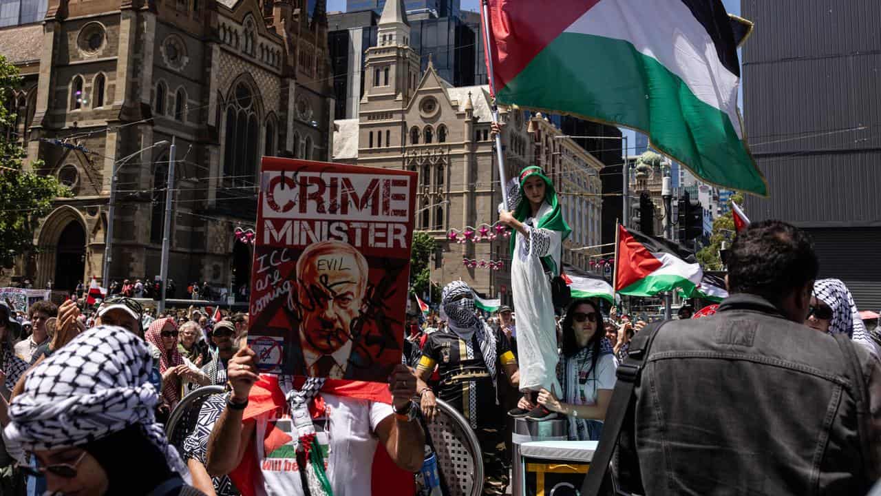 Pro-Palestine demonstration