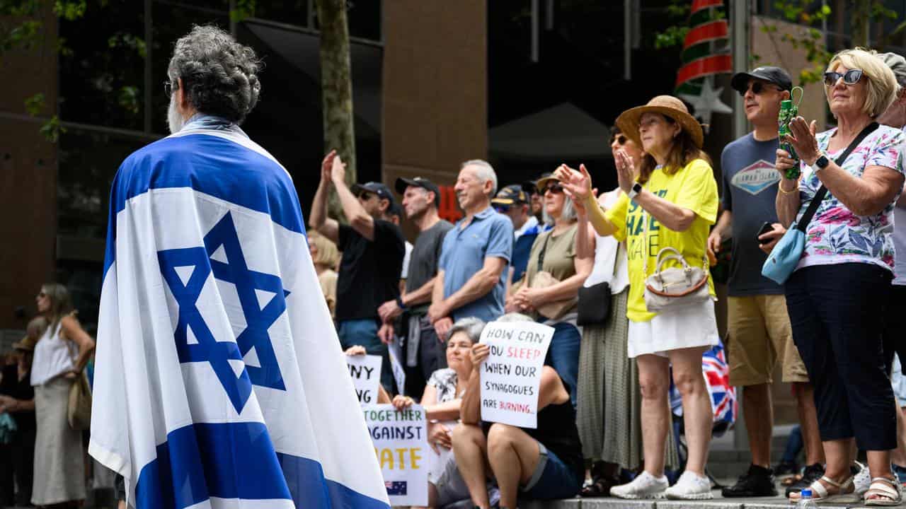 Pro-Israel rally