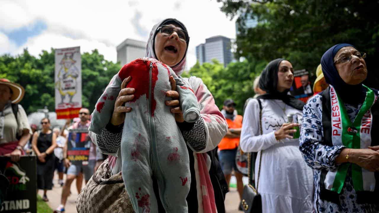 PRO PALESTINE RALLY SYDNEY