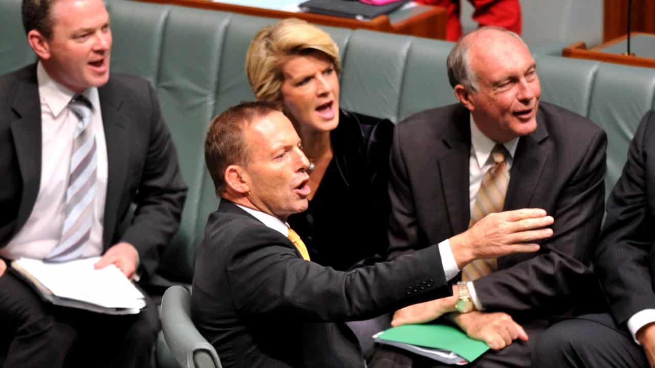 Former opposition leader Tony Abbott