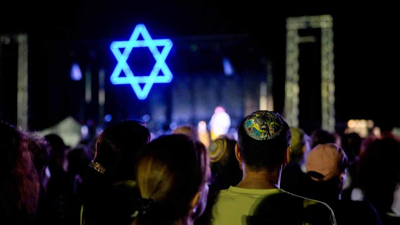 Jewish community vigil