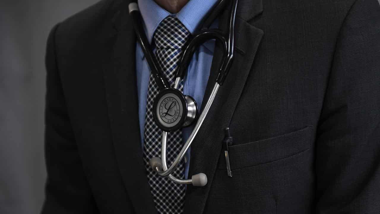 Doctor with stethoscope