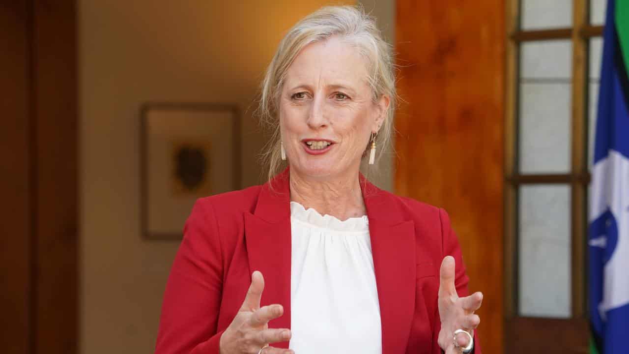 Finance Minister Katy Gallagher.