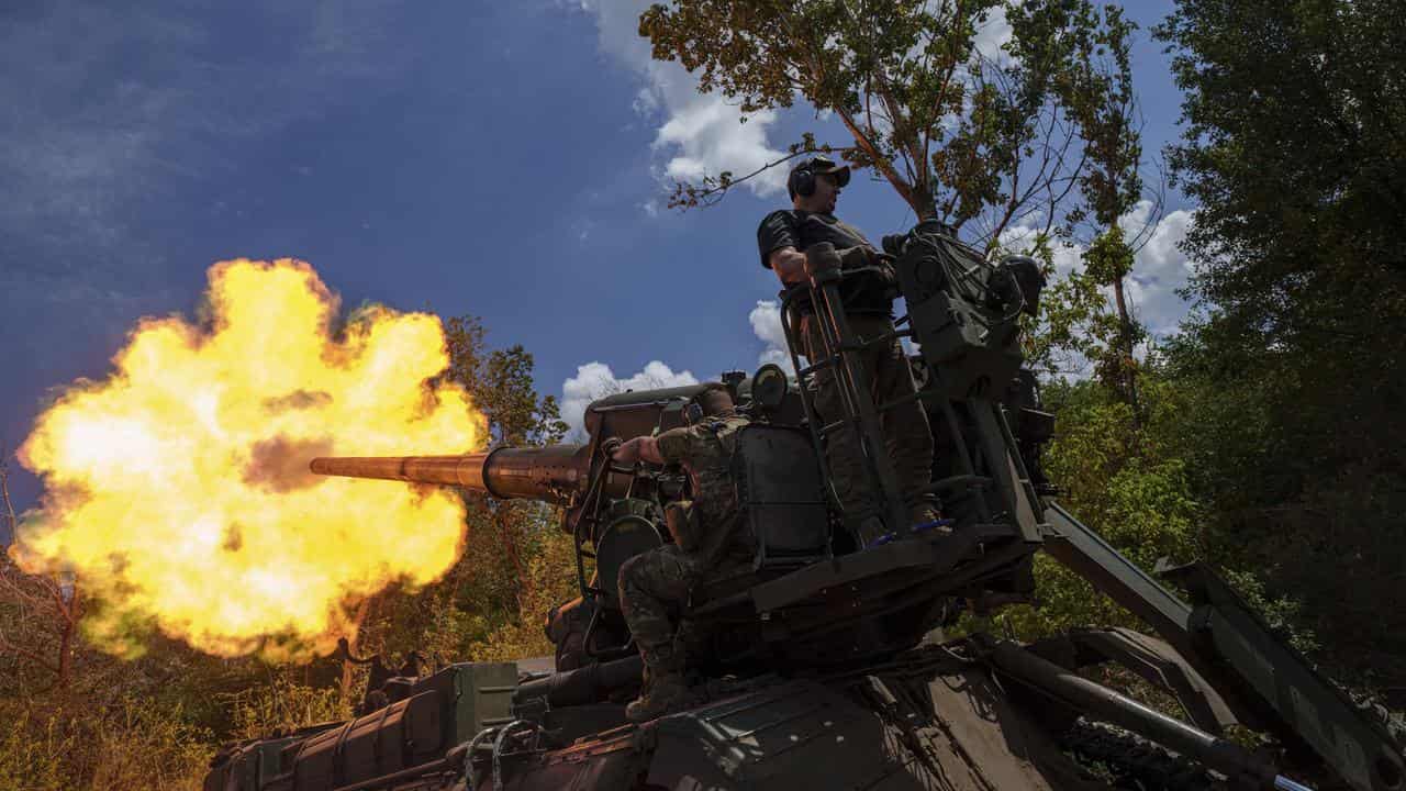 Ukrainian soldiers