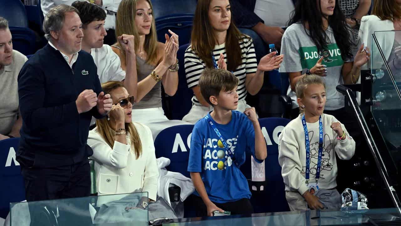 Novak Djokovic family