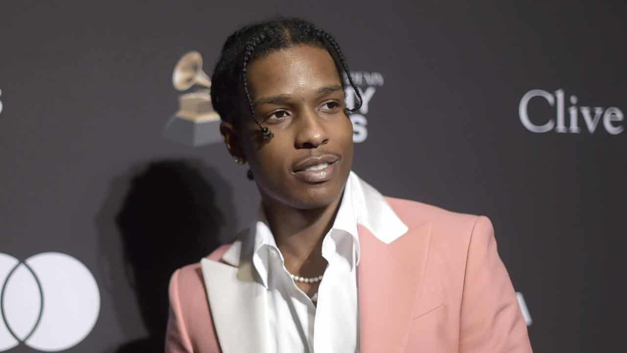 Rapper A$AP Rocky