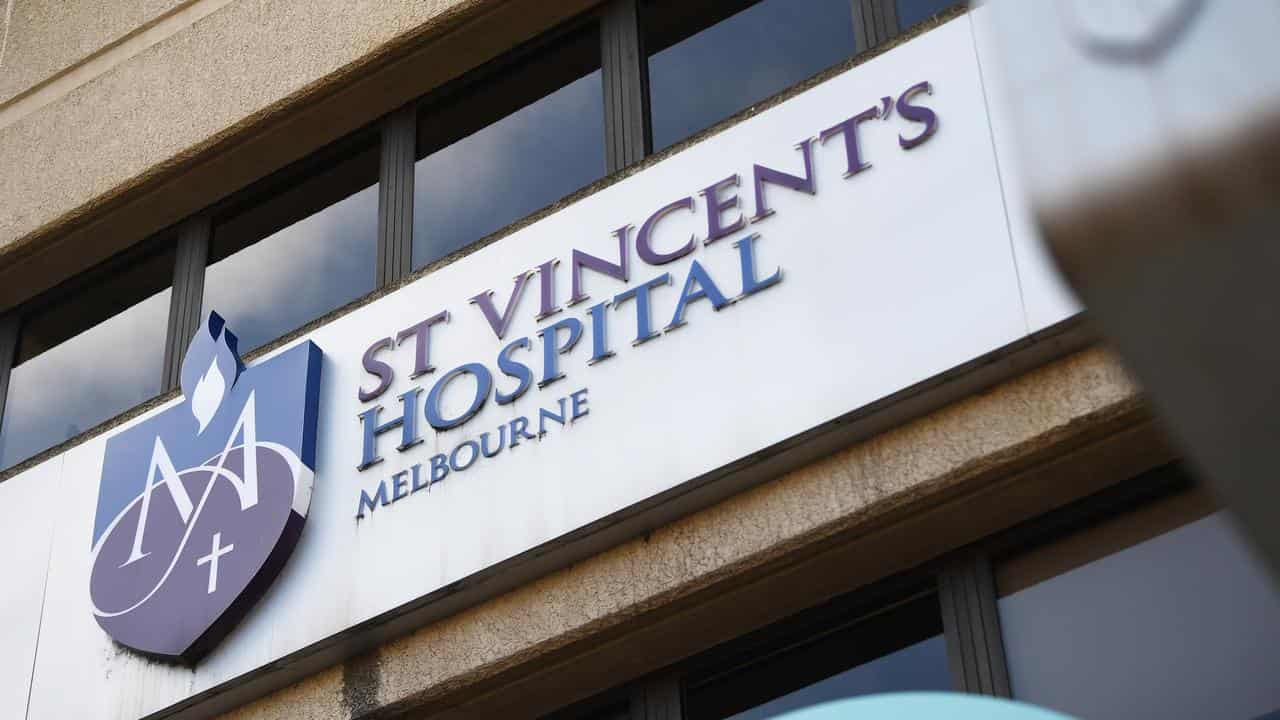 Hospital signage (file)