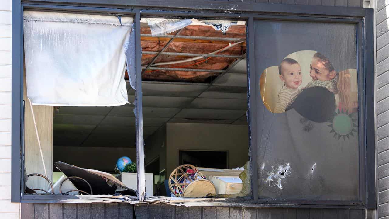 A damaged Maroubra childcare centre