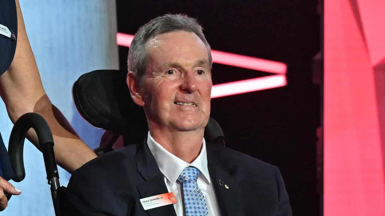 Australian of the Year Neale Daniher and wife Jan