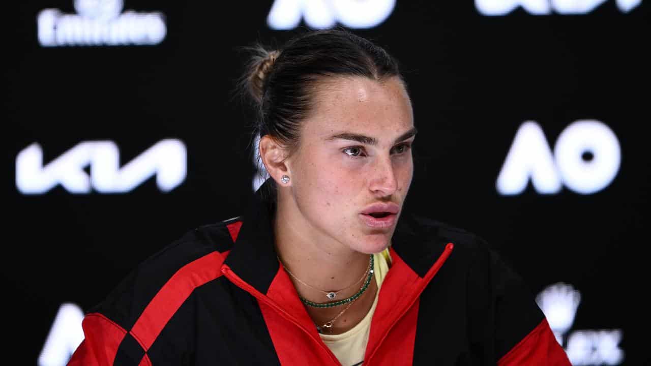 Aryna Sabalenka.