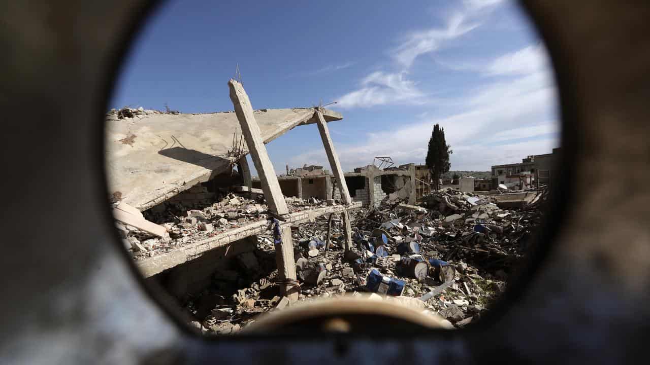 Destruction in Lebanon