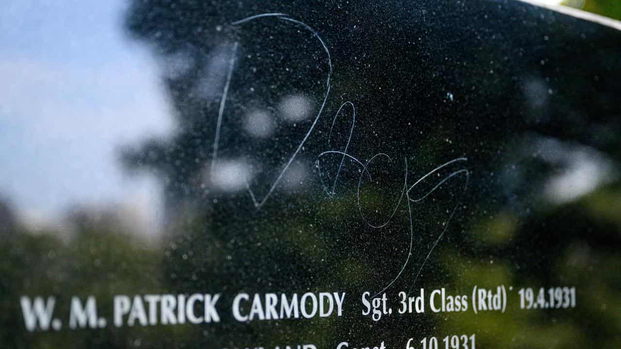 Sydney Police Memorial vandalism