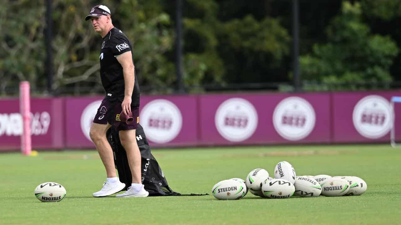 Broncos coach Michael Maguire.