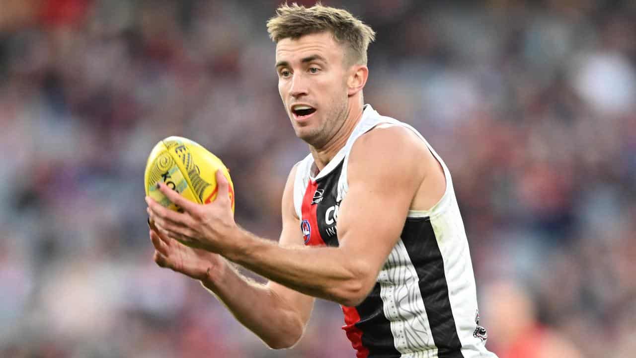 St Kilda defender Dougal Howard.