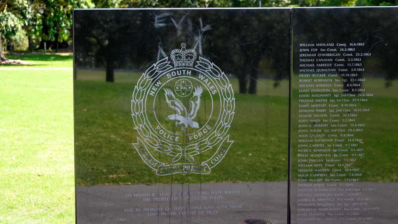 Police Memorial at The Domain