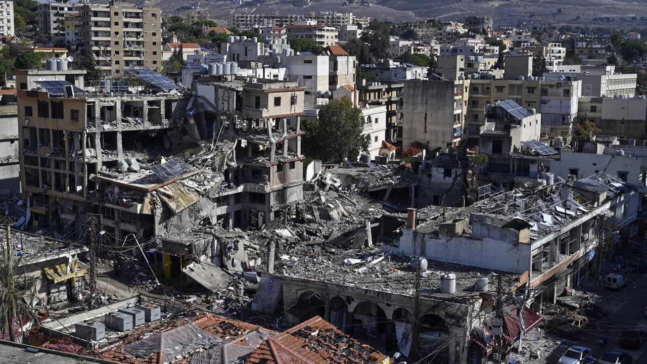 People return to Nabatieh, Lebanon