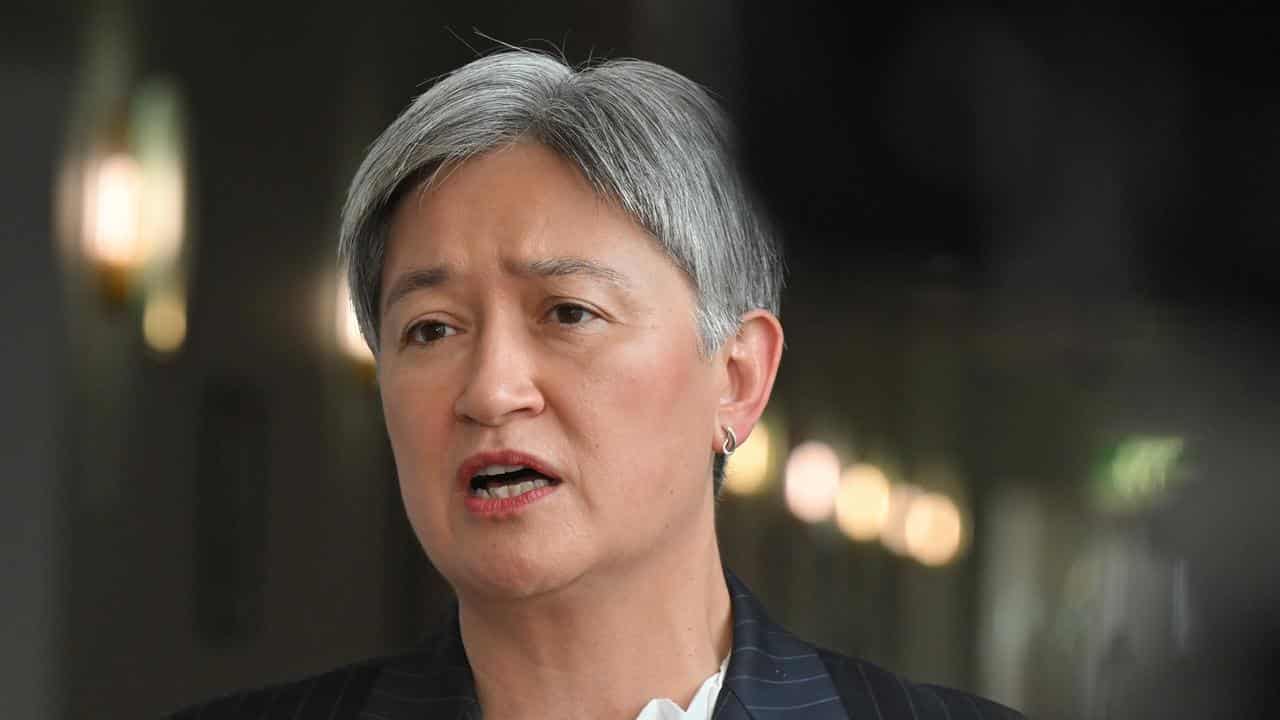 A file photo of Penny Wong