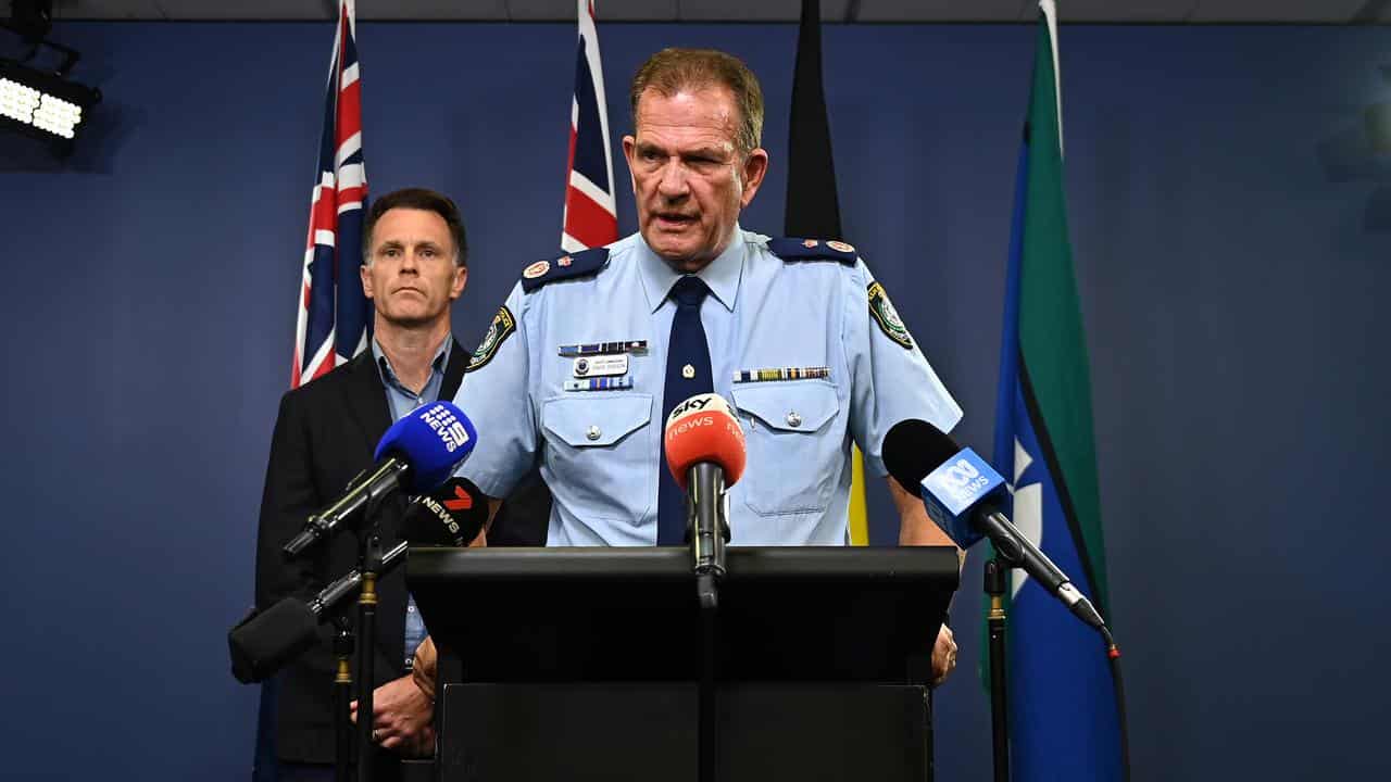 NSW Police Deputy Commissioner David Hudson