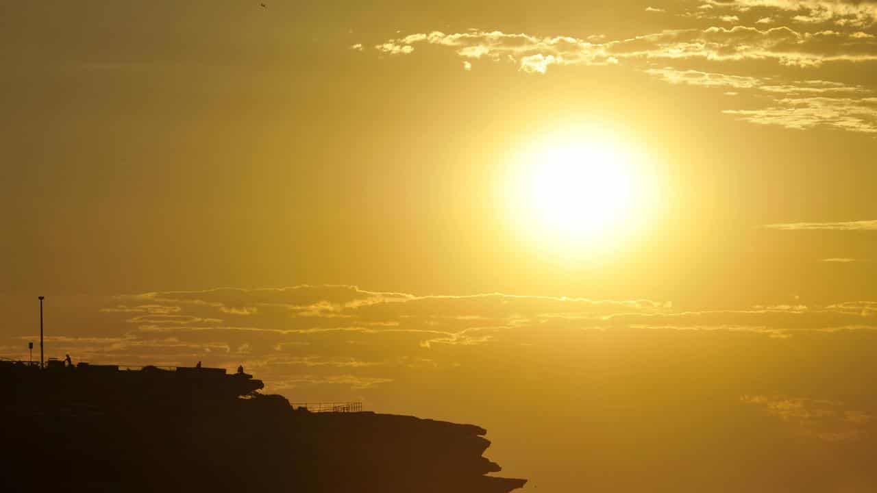 Sunrise at Bondi Beach