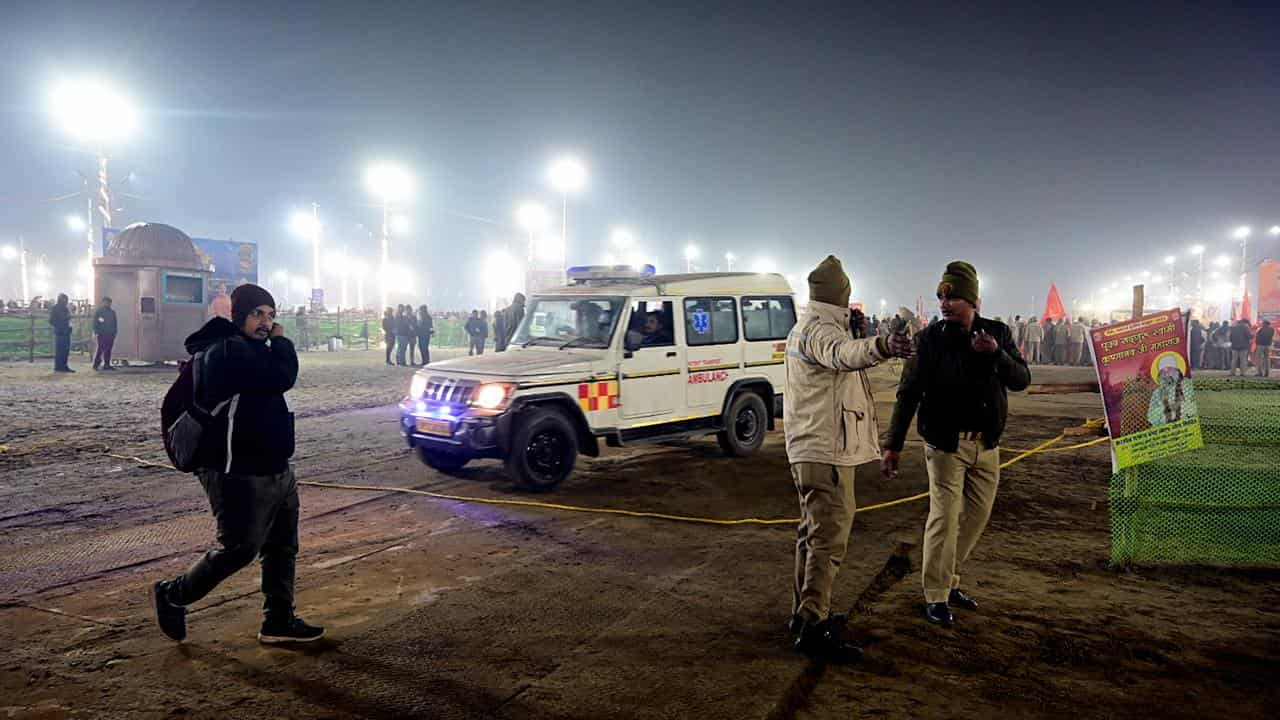 Stampede during India's Kumbh Mela