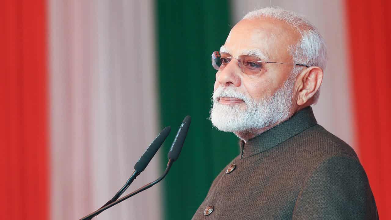 Indian prime minister Narendra Modi