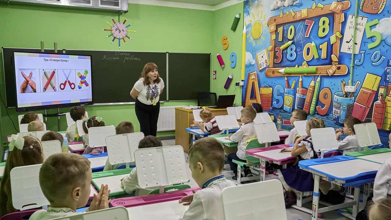 Second underground school opens in Kharkiv