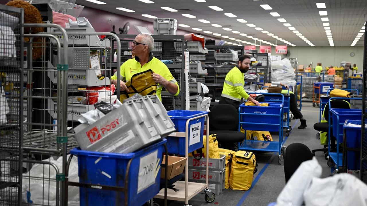 Australia Post workers