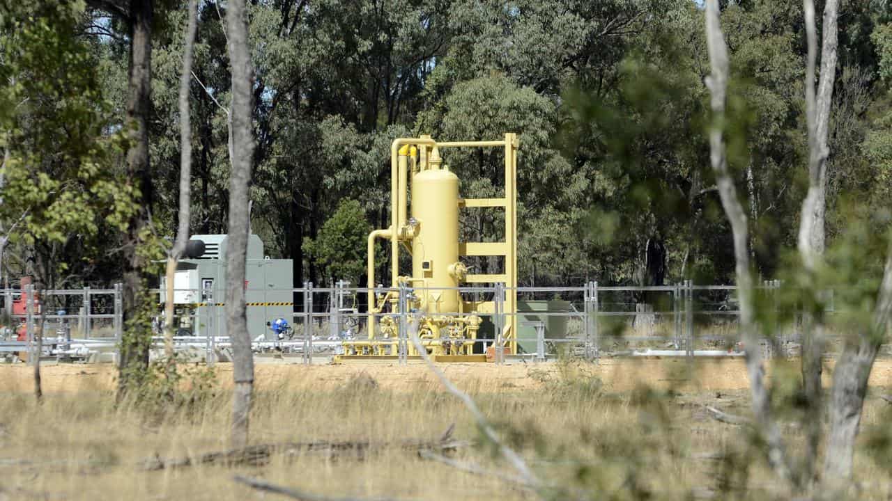 Coal seam gas well