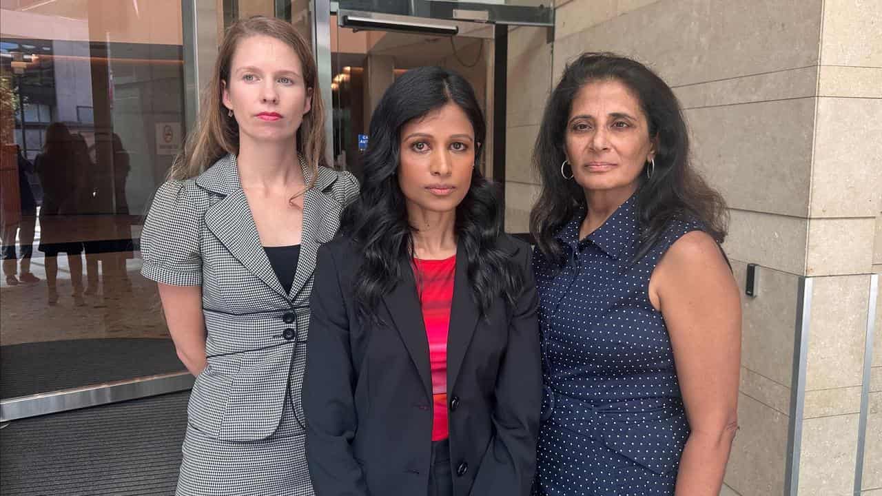 Psychiatrists Christina Matthews, Pramudie Gunaratne and Anu Kataria