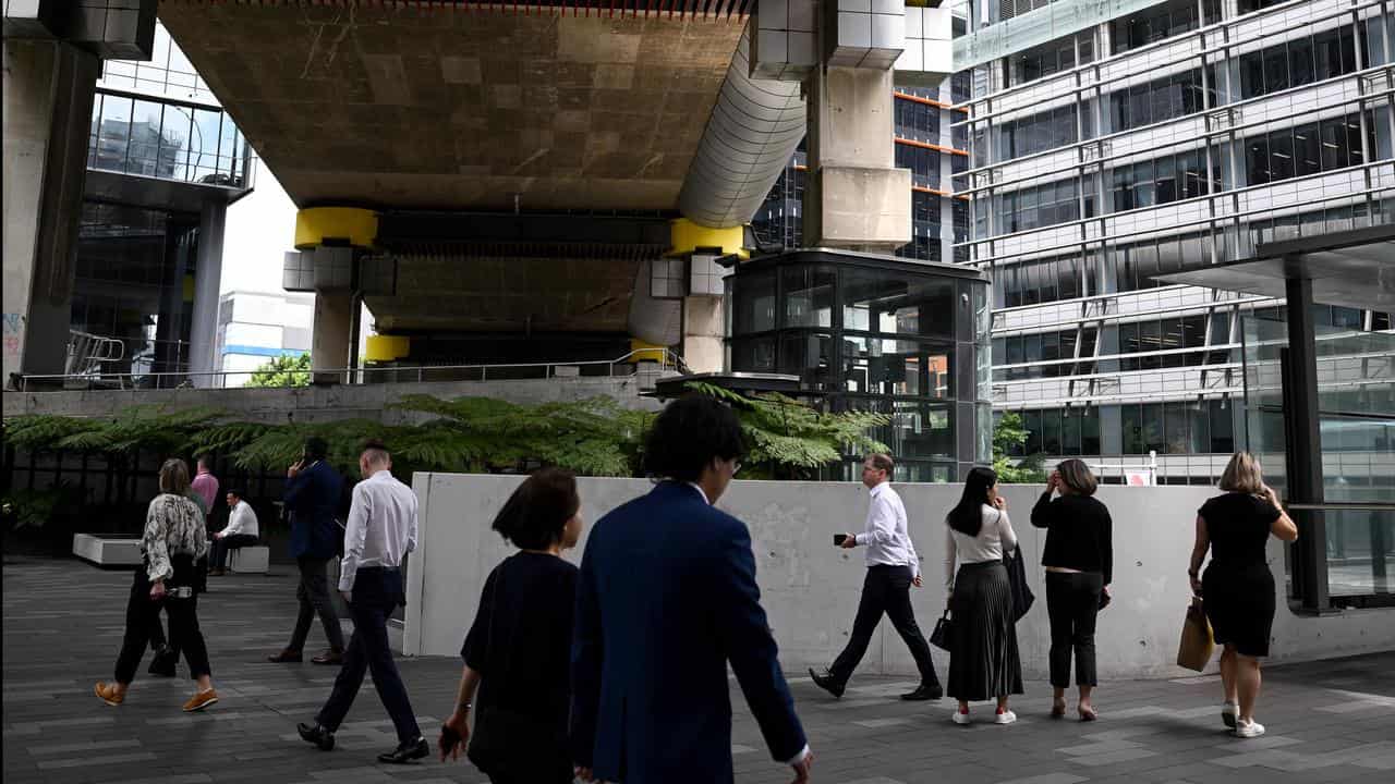 Sydney office workers