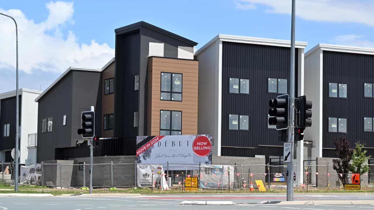 New houses in Canberra