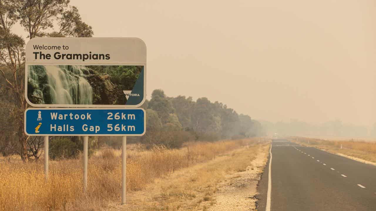 Grampians bushfire