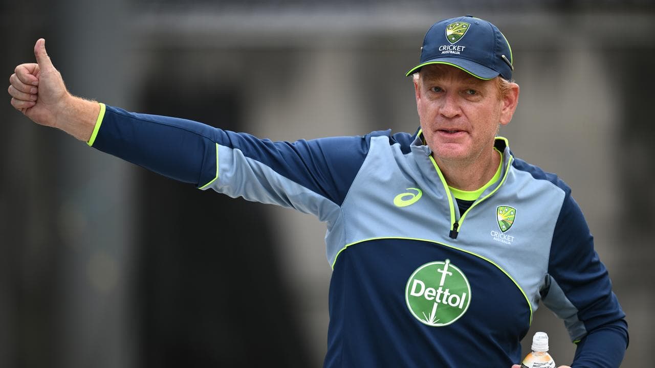 Australian coach Andrew McDonald.