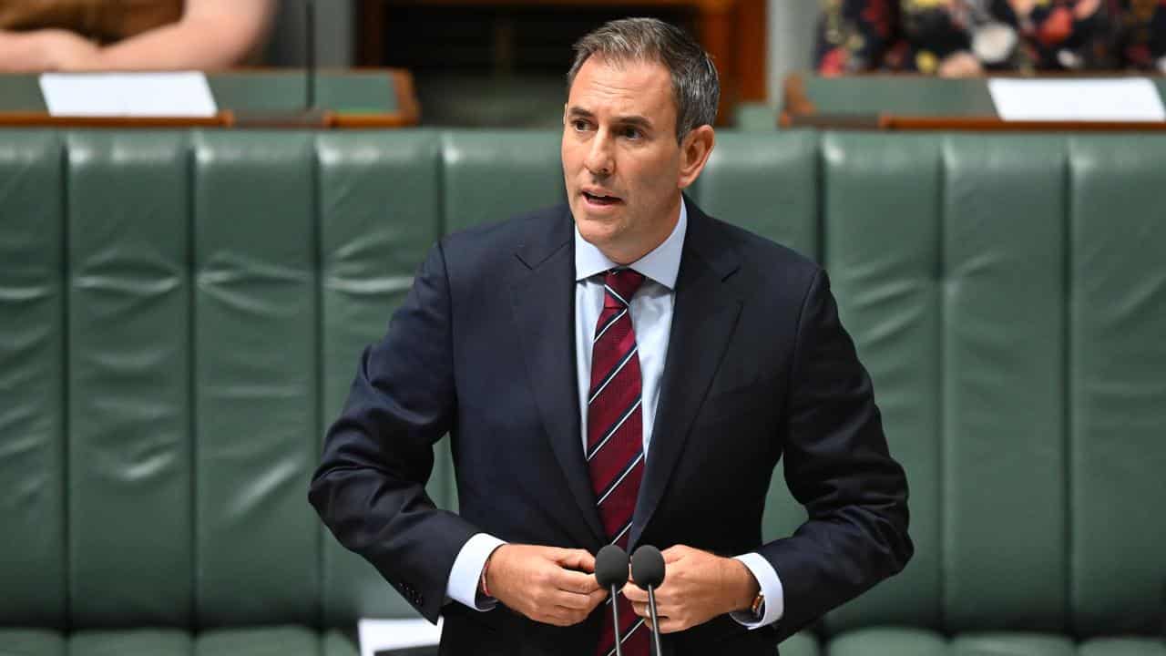 Treasurer Jim Chalmers in Question Time