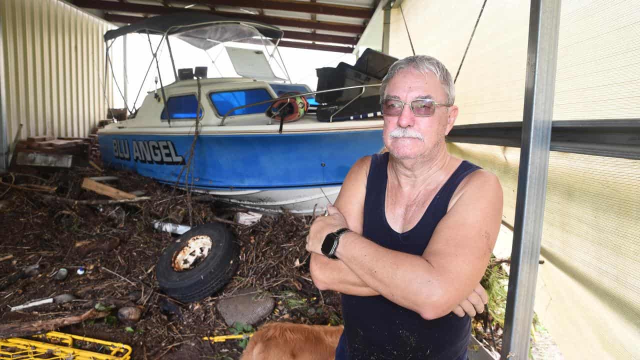 Flood victim Bob De Haan