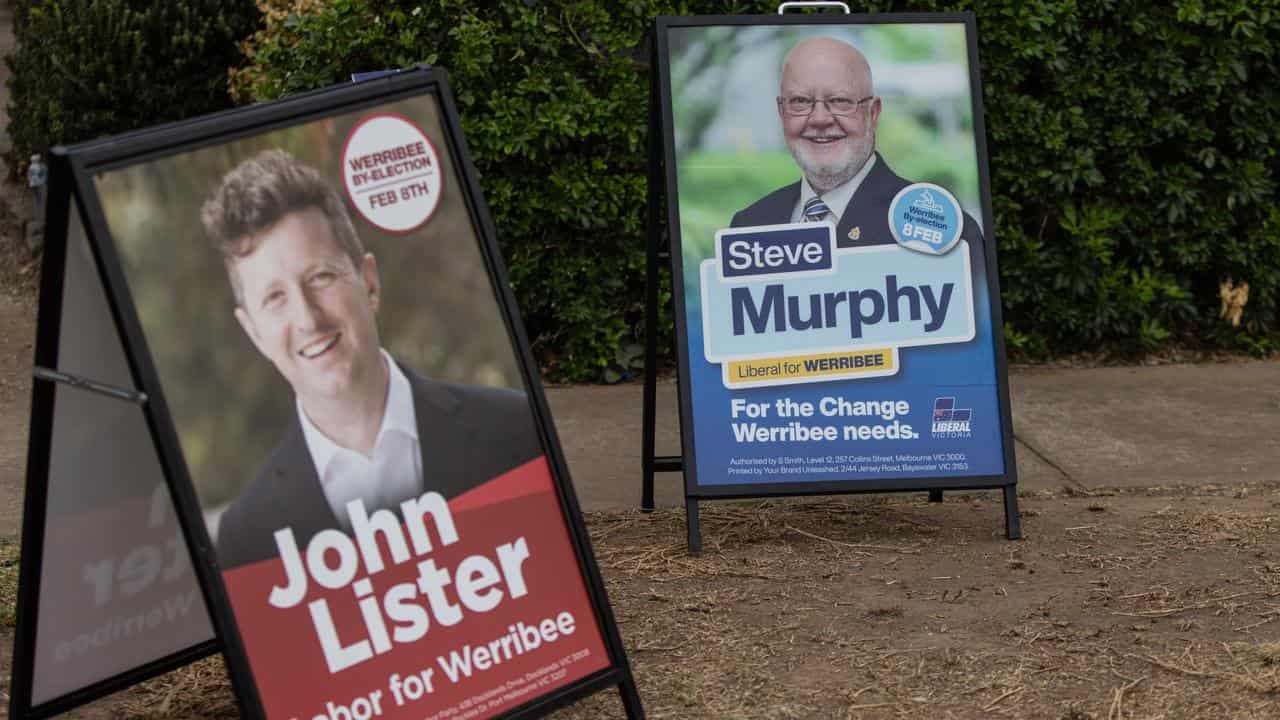 Election corflute signs (file image)