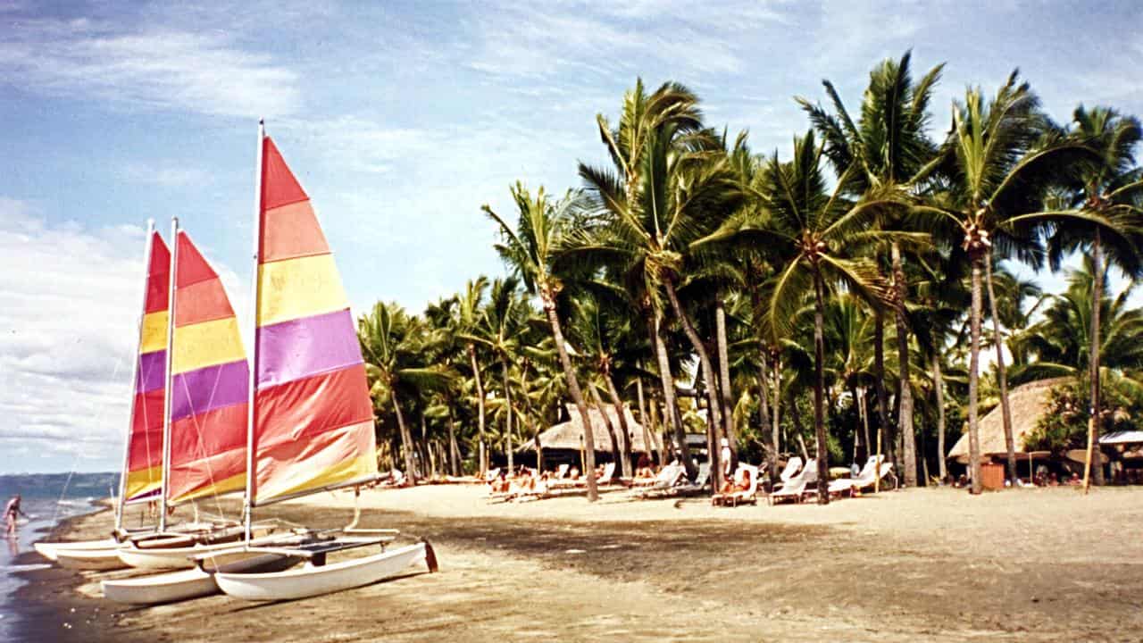 Nadi beach scene (file)