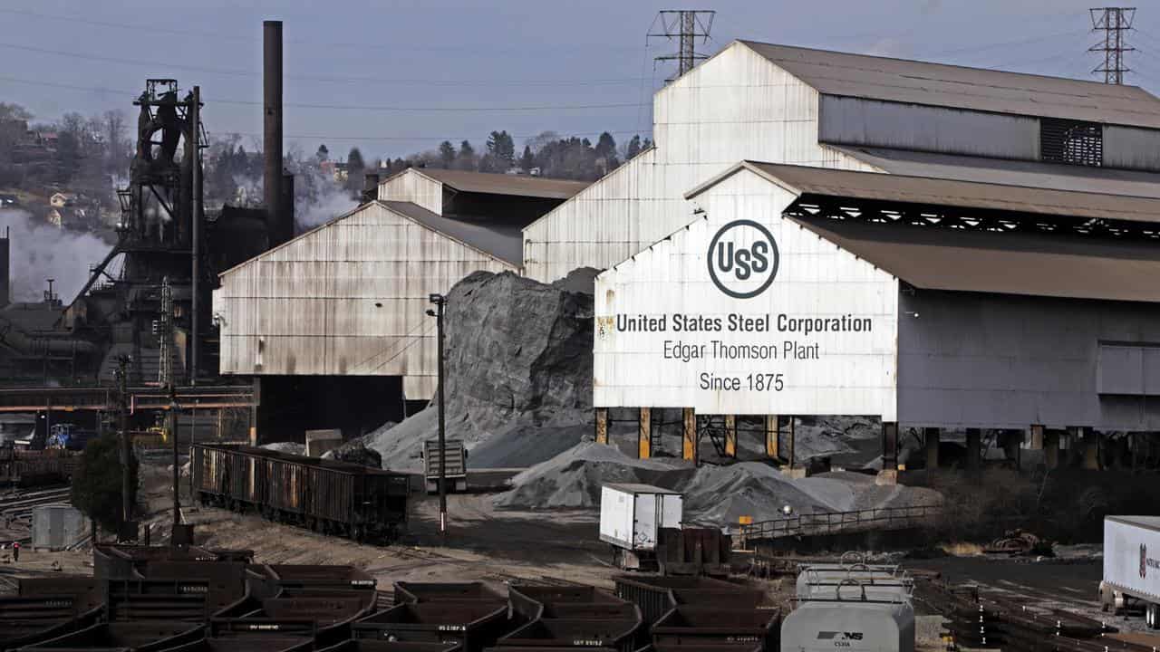 United States Steel's Edgar Thomson Plant in Braddock,