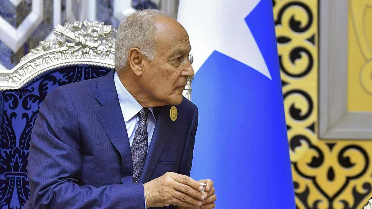 Arab League Secretary General Ahmed Aboul Gheit